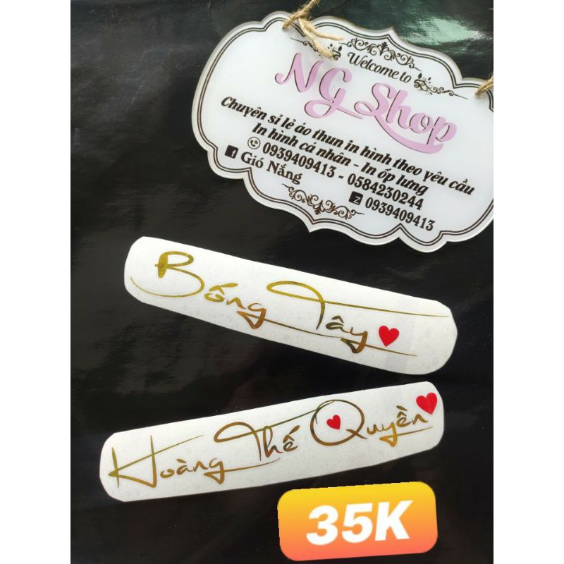 Tem Decal màu Xi Đồng, Xi Bạc