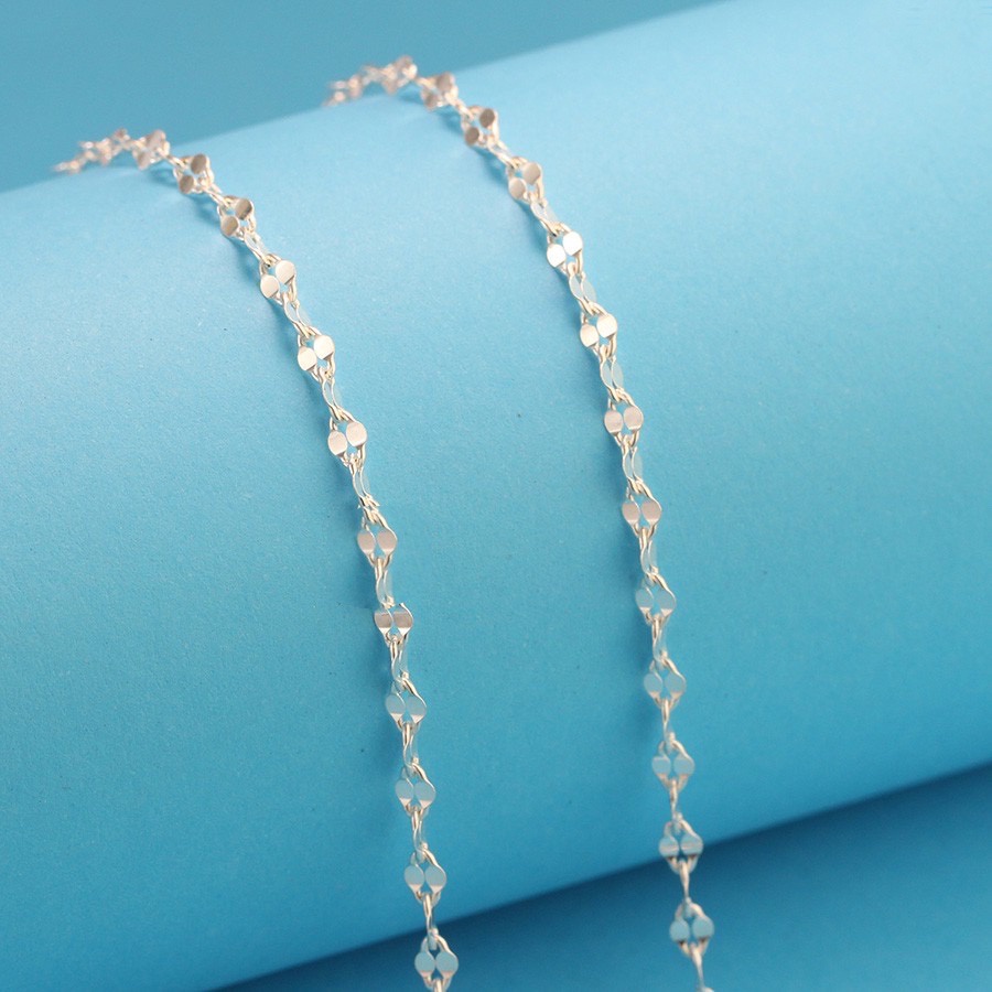 Vòng Cổ Bạc Trẻ Em Đơn Giản- Trang Sức TNC