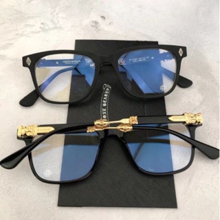 Gọng kính chrome heart Japan si bạc thái /vàng 12k xịn đẹp fullbox