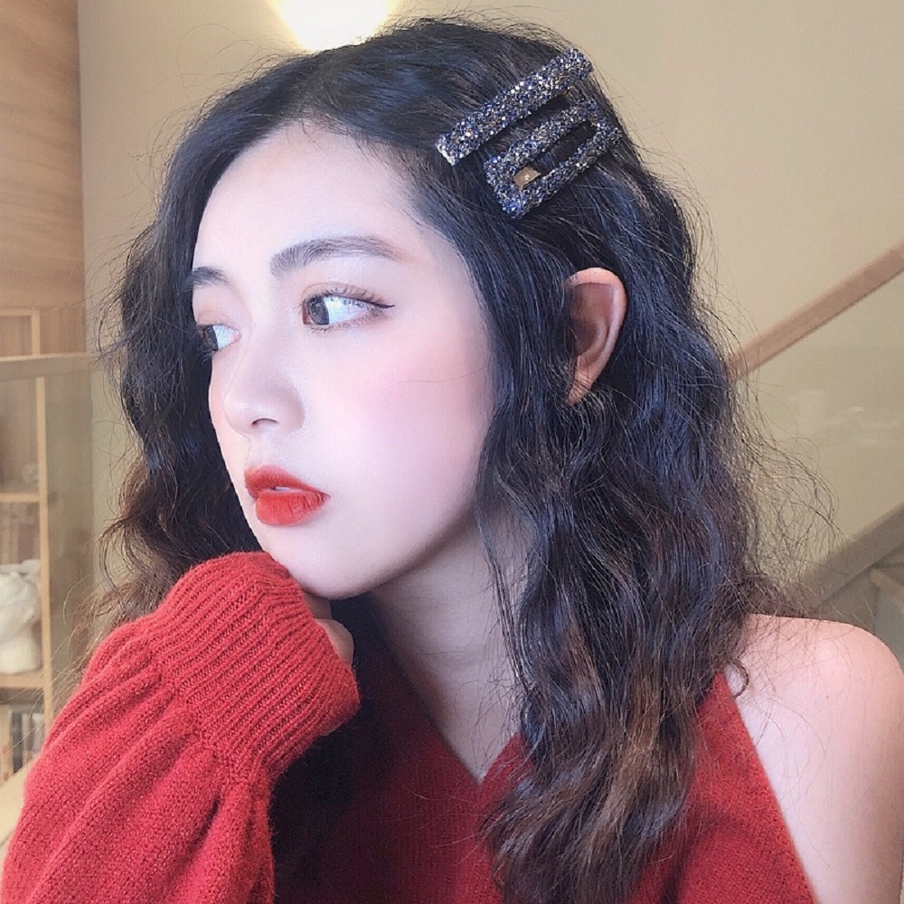 Kẹp Tóc Lấp Lánh Thời Trang Cho Nữ