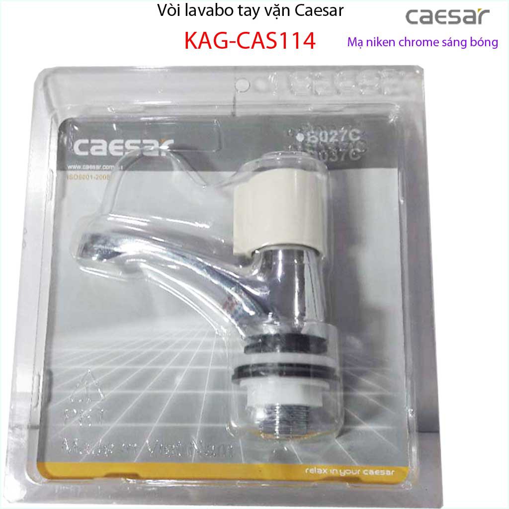 Vòi lạnh lavabo Caesar KAG-CAS114, vòi lavabo lạnh, vòi chậu rửa mặt cao cấp nước mạnh sử dụng tốt