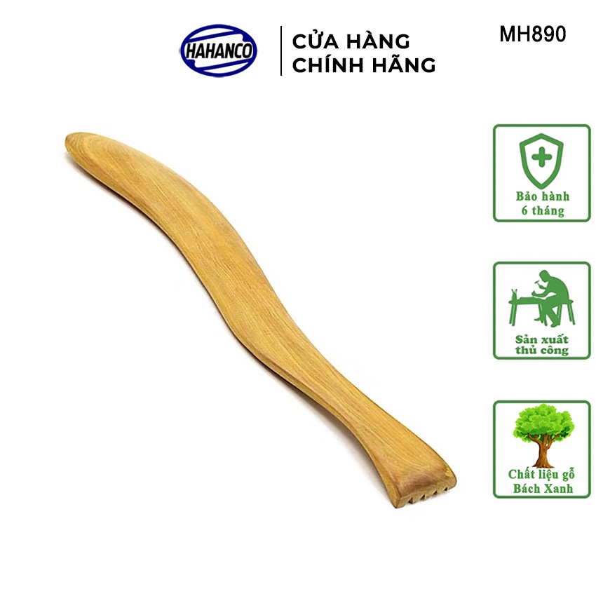 Cây Gãi Lưng HAHANCO Bằng Gỗ Thơm Chữ S - Không Thể Thiếu Cho Mọi Nhà - MH890