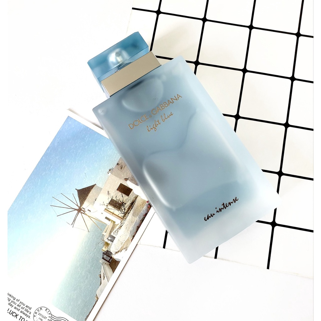 [MRS.SCENT] Nước hoa D G LIGHT BLUE INTENSE - DOLCE GABBANA LIGHT BLUE INTENSE. Mùi cực kỳ thơm mát, nữ tính