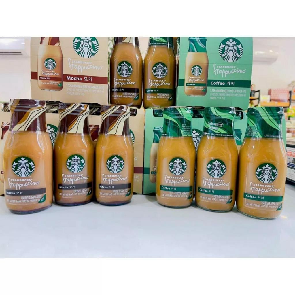 Cafe_STARBUCKS phiên bản CHAI thuỷ tinh
