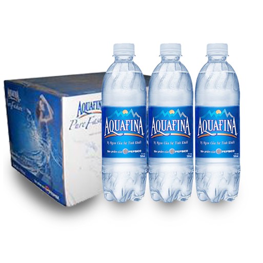 [ tối đa 1 thùng ] Thùng Nước Suối Aquafina 500ml