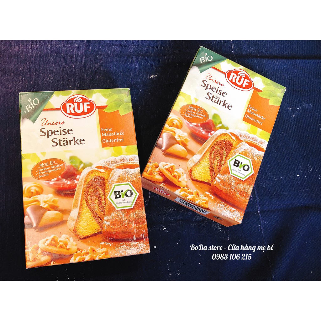 Tinh bột bắp hữu cơ RUF