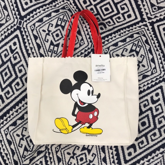 Túi tote vải in hình micky