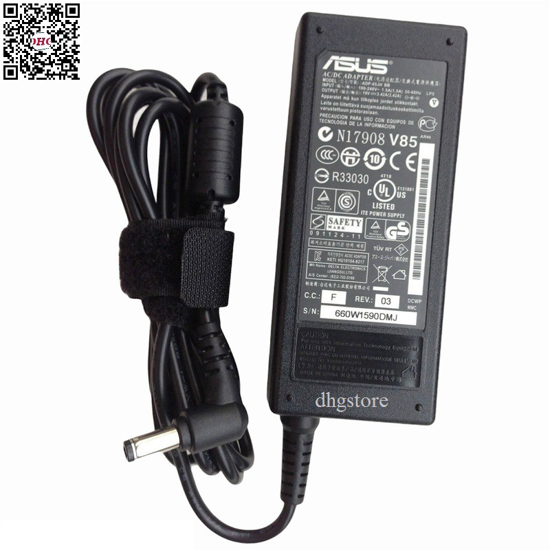 Sạc laptop Asus 19V - 3.42A  65W