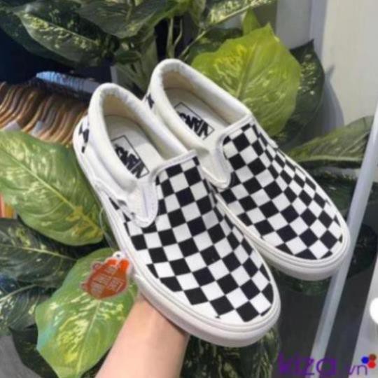 Giày VANS CARO🎁 freeship🎁 Lười Trẻ Trung Nam Nữ Full Box Bill