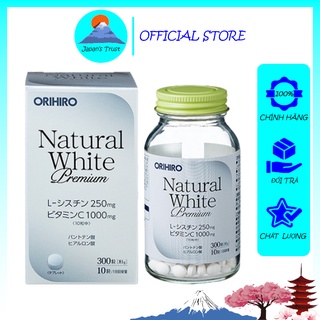 [Orihiro] Viên uống trắng da Natural White Premium Orihiro 300 viên - Giá tốt - Hàng chính hãng