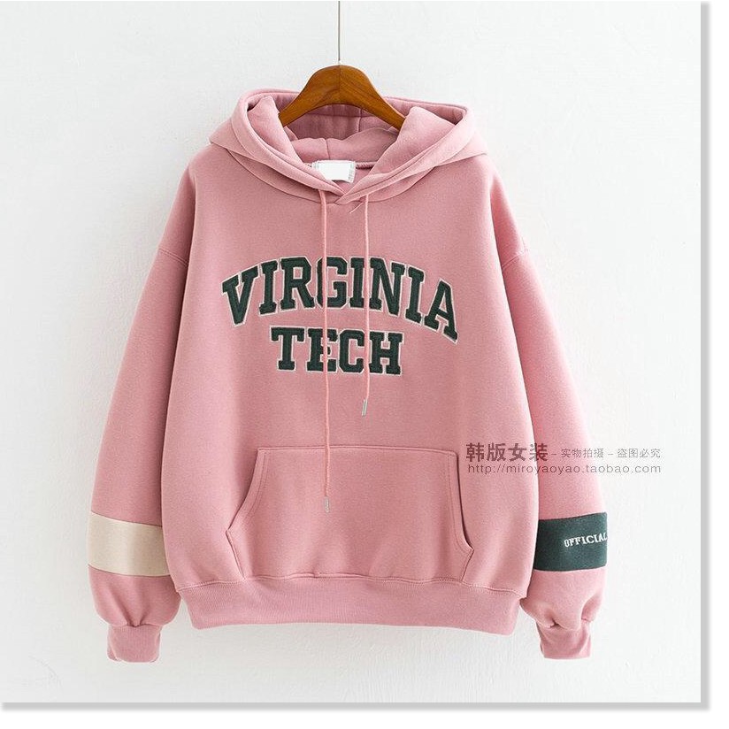 [FREESHIP TOÀN QUỐC] Áo khoác nữ form rộng đi học hoodie phối màu mẫu mới giá rẻ