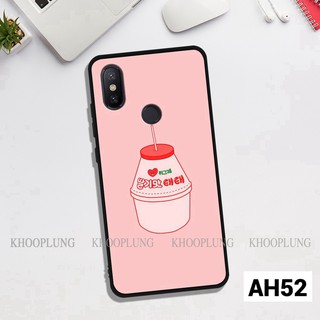 Ốp lưng Xiaomi Mi A2 Lite in hình trà sữa dễ thương