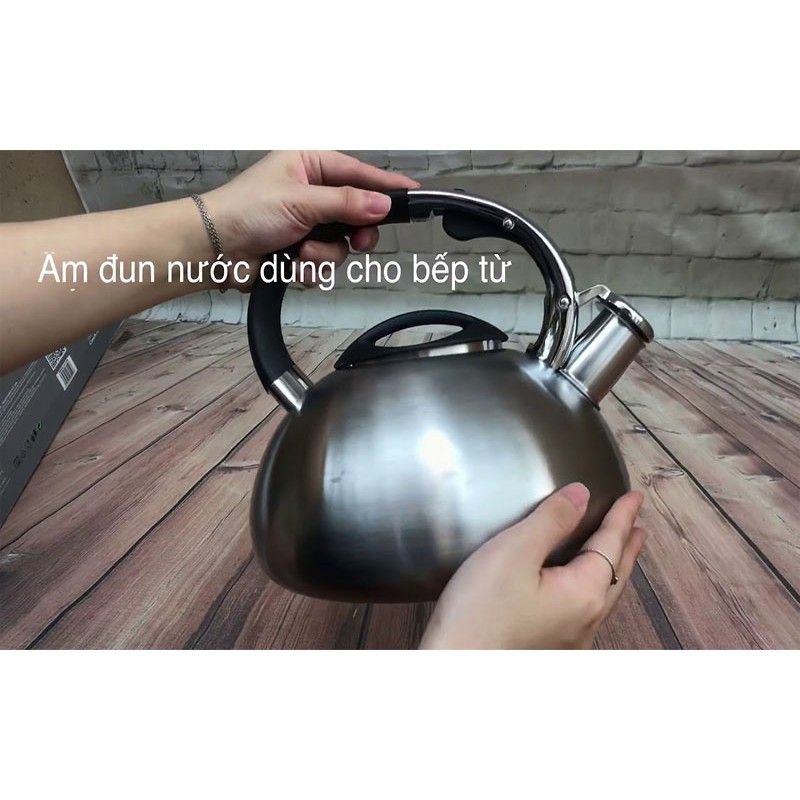 Ấm đun nước bếp từ Arber 3 lít cao cấp