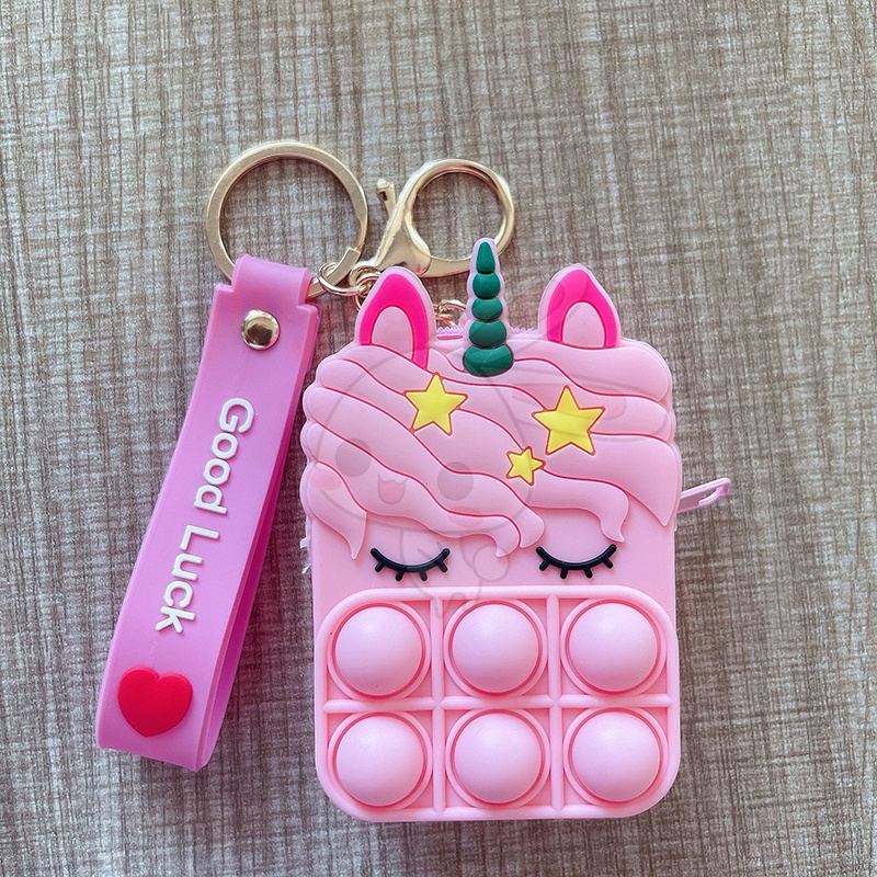 New zero wallet rodent killing pioneer Con kỳ lân Pop it  giá rẻ  ví tiền xu Messenger cái túi Túi đeo vai Push Bubble Sensory Fidget Giải phóng đồ căng thẳng