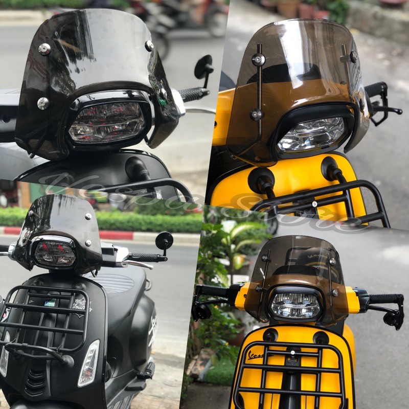 Kính chắn gió cho xe Vespa