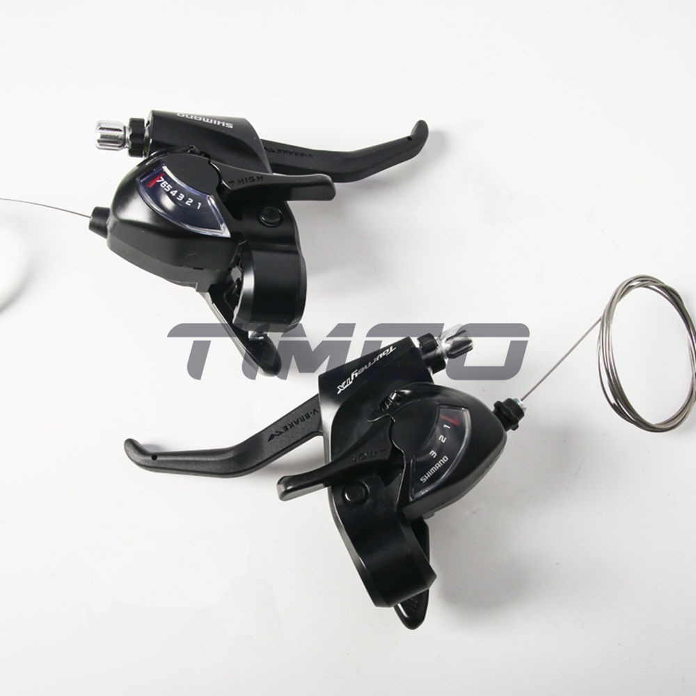 Bộ Cần Phanh Shimano Tourney TX ST-TX800 ST-EF41 MTB Bike 3×7 / 3×8