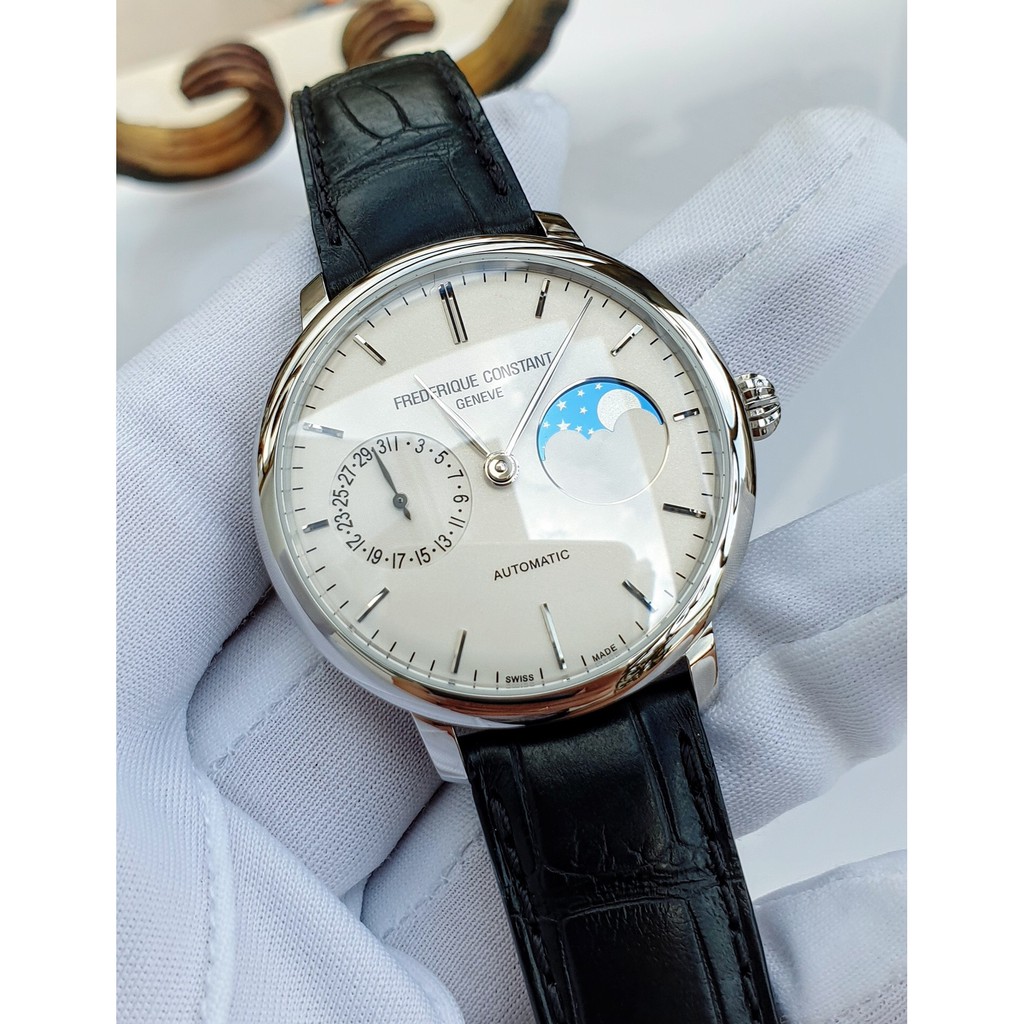 Đồng hồ nam chính hãng Frederique Constant FC-702S3S6 - máy cơ tự động - Kính Sapphire nguyên khối 2 mặt