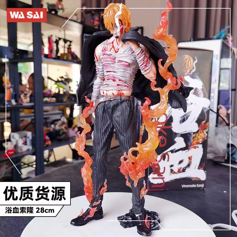 Mô hình SANJI đẫm máu cao 30cm siêu chi tiết hàng chất lượng cao cực đẹp