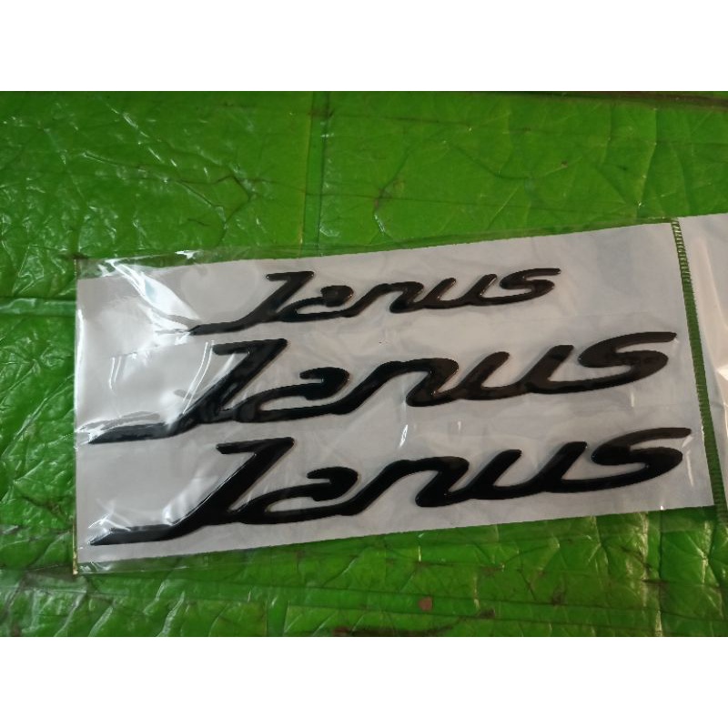 Bộ tem yamaha Janus màu đen bóng new