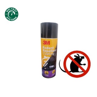 [Tặng bao tay] BÌNH XỊT XUA ĐUỔI CHUỘT Ô TÔ 3M RODENT