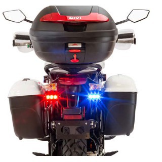 Đèn chớp xanh đỏ trang trí xe máy