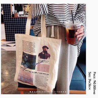 “Claude Monet” tote bag.