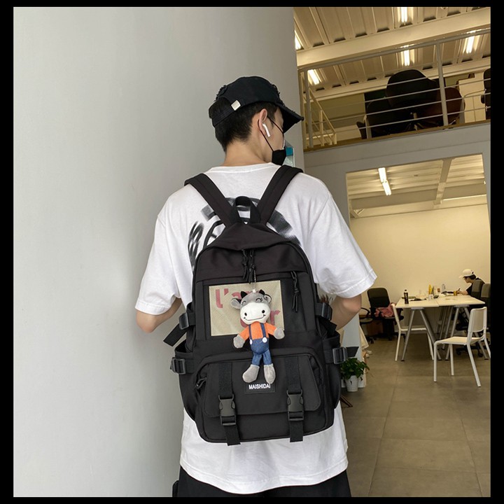 BALO ULZZANG BASIC thời trang đi học .đi chơi nam nữ thời trang hàn quốc unisex chống thấm nước BL 615