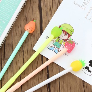 Bút bi nước Trái cây (Mực xanh)
