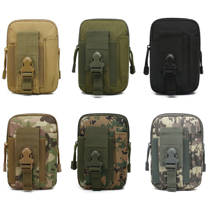 Flowers Outdoor multi-functional sports running bag men waterproof mobile phone bag camping cycling Fanny pack
