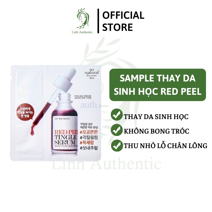 [CHÍNH HÃNG] Sample Thay Da Sinh Học Red Peel Tingle Serum / RedPeel