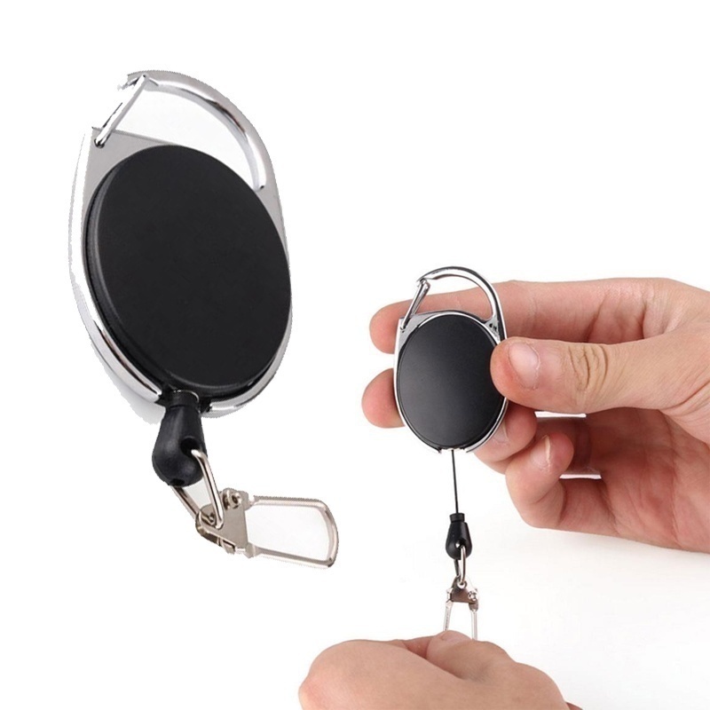 Dây đeo thẻ ID bằng hợp kim kẽm có thể thu gọn tiện dụng