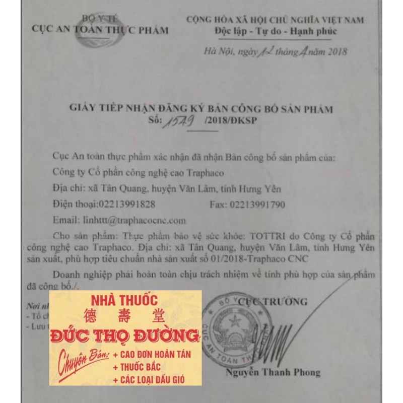 Tottri - Tốt Trĩ -  Tốt Tờ Ri - Totri - Trĩ Nội Ngoại, Táo Bón