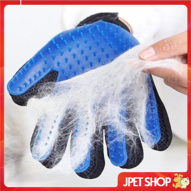 Găng tay massage lấy lông rụng cho chó mèo - Jpet shop