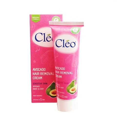 🌸🌸Kem tẩy lông Cleo Avocado Hair Removal Cream Sensitive Skin - 50g | BigBuy360 - bigbuy360.vn