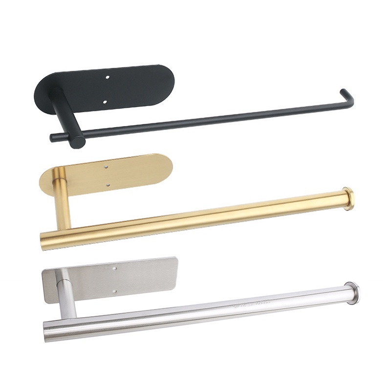 Giá Đỡ Khăn Giấy Cuộn Gắn Tường Nhà Bếp Bằng Thép Không Gỉ 304
