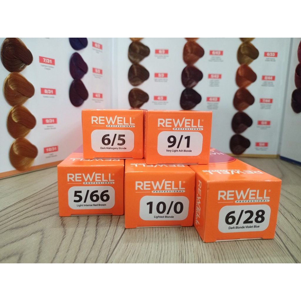 Màu nhuộm tóc Rewell - Không có Oxy