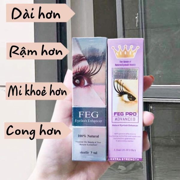 Combo Dưỡng Mi FEG Đẹp Toàn Diện - Mi Mọc Dài, Dày Nhanh Chóng