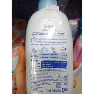 Nước rửa bình Dnee chai 500ml