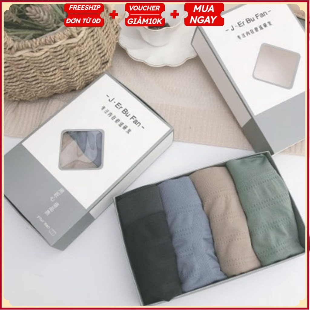 PVN36636 Set 4 quần lót nam thông hơi t2