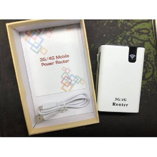 [SALE GIÁ SỐC] Bộ Phát wifi từ sim 3g, 4G 6572 kèm pin dự phòng 7.800mah tặng 1 sim 3g