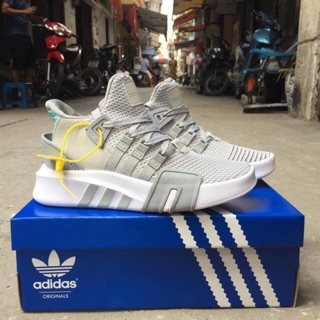 [Full Box+Giấy Gói] Giày EQT Xám Xanh