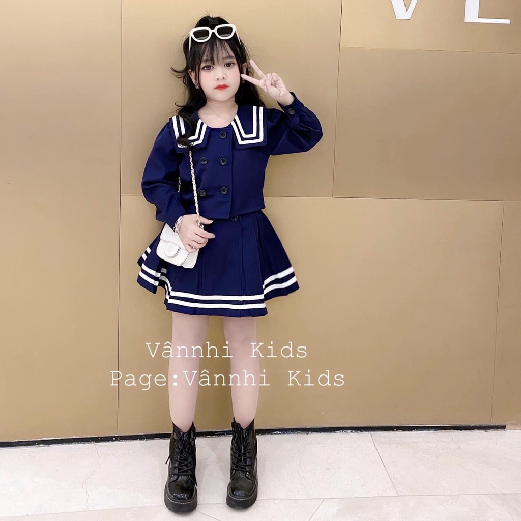 Set váy thủy thủ VN bé gái