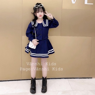 Set váy thủy thủ VN bé gái