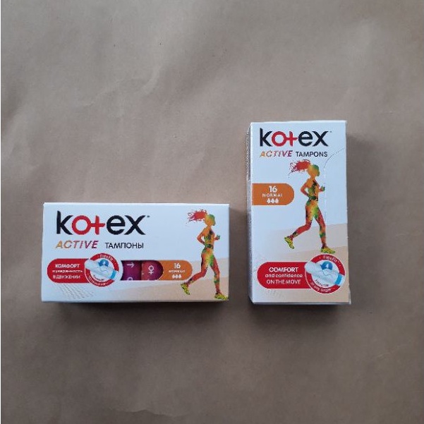 Tampon KOTEX UltraSorb + Kotex Basic + KOTEX Active + KOTEX Sport