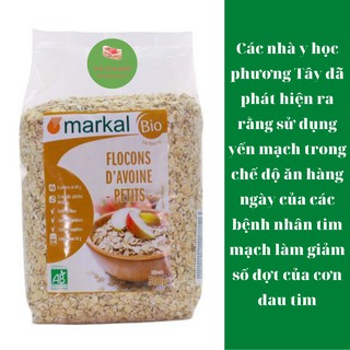 500gr Yến Mạch Cán Dẹt Hữu Cơ Dùng Làm Sữa, Cho Bé Ăn Dặm, Ăn Kiêng Giảm Cân