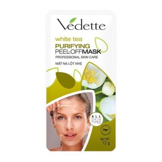Mặt nạ lột nhẹ trà trắng Vedette 12g
