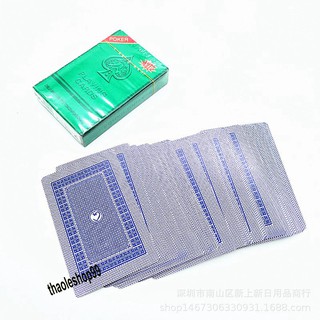 (Xanh) 1 Bộ Tú Lơ Khơ Bài Tây Double K 52 lá