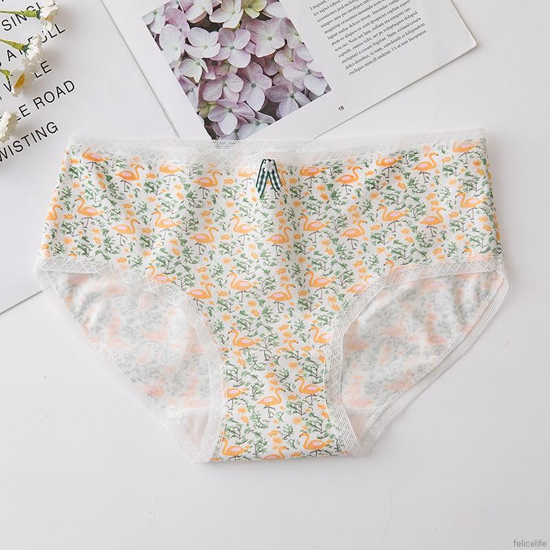 Quần Lót Phối Ren Xinh Xắn Dành Cho Nữ