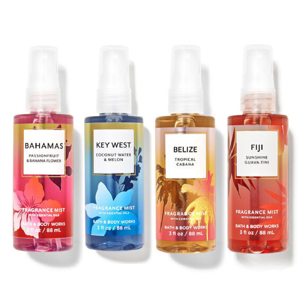 XỊT THƠM TOÀN THÂN TRAVEL SIZE 88ML | FIJI | WAIKIKI | KEY WEST | OAHU | BAHAMAS | BELIZE