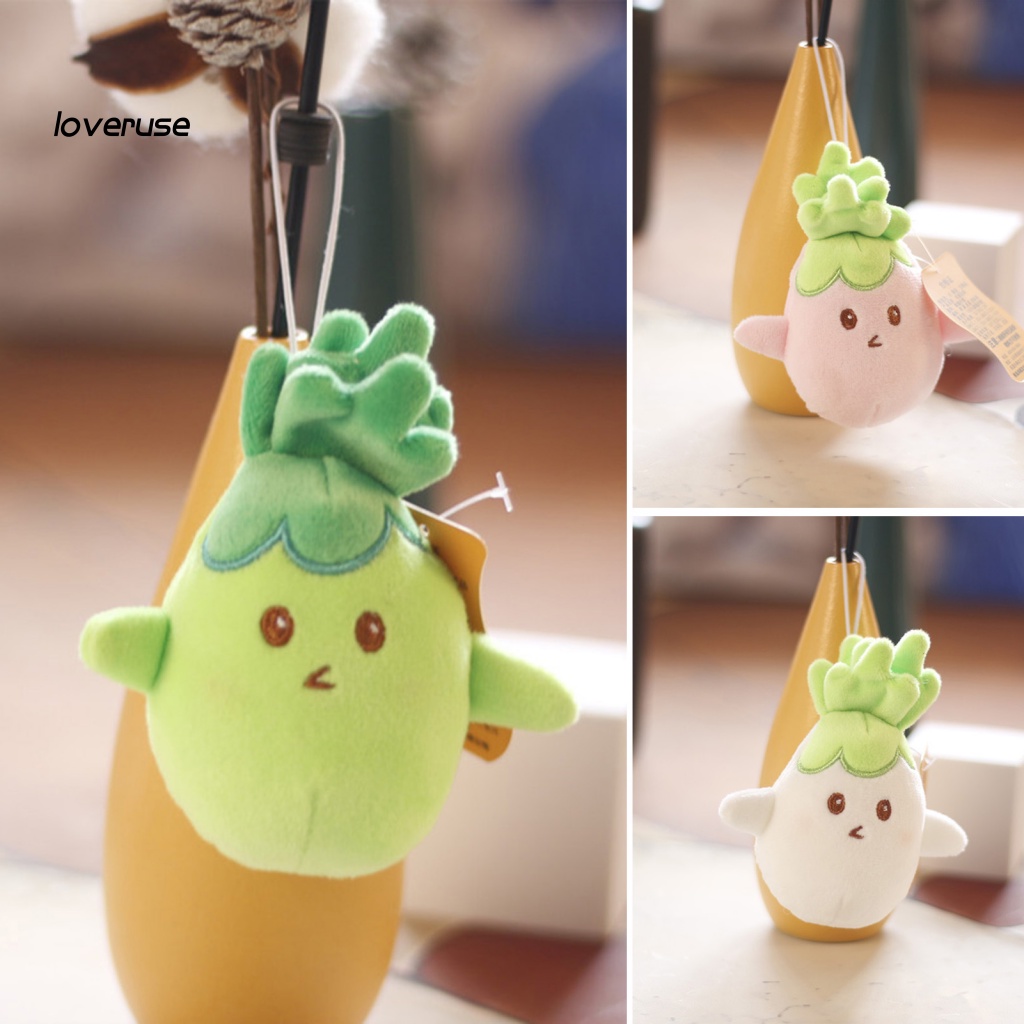 / Lo / Móc Khóa Hình Củ Cà Rốt Nhồi Bông Đáng Yêu